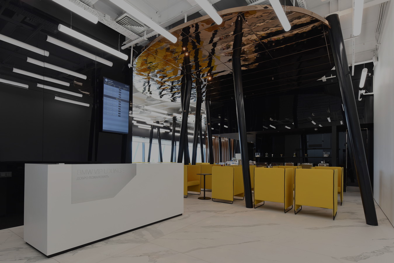 <p>Gagarin International Airport BMW Business&nbsp;Lounge</p>